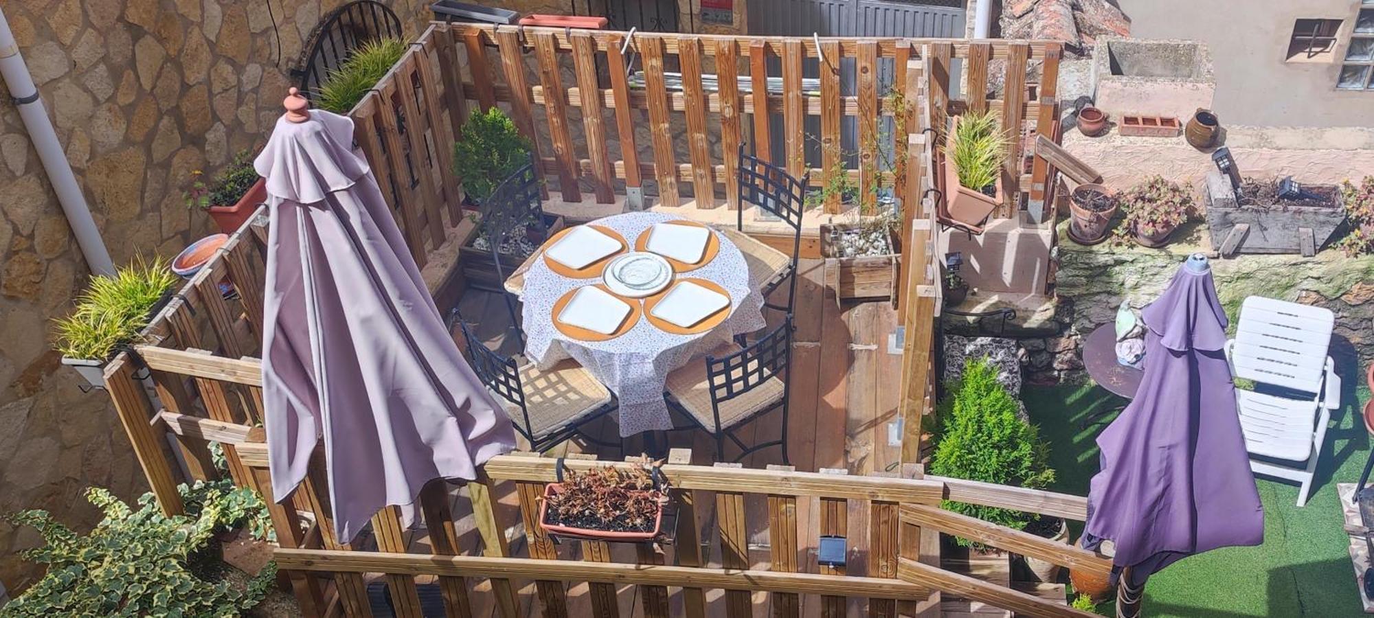 Alcoba Con Patio Del Siglo XIX Villa Villanueva de Viver Kültér fotó
